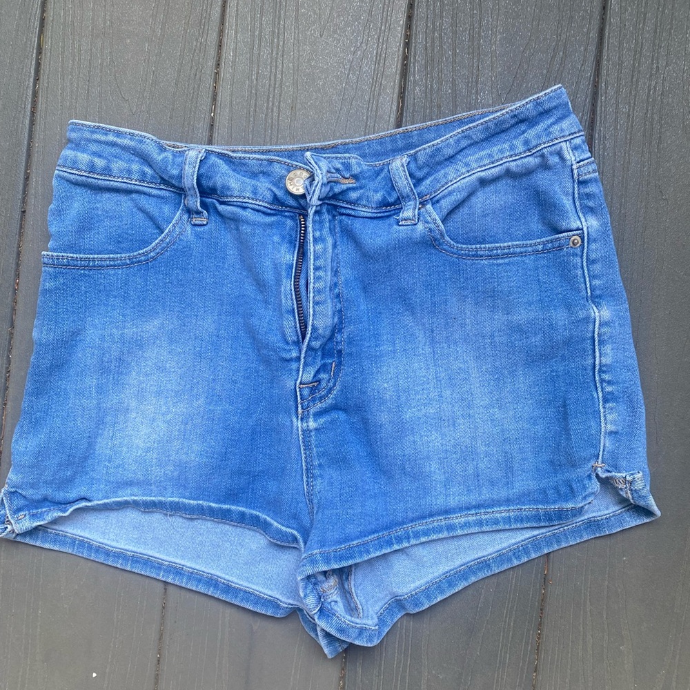 High Rise Pinup Style BDG Denim Shorts